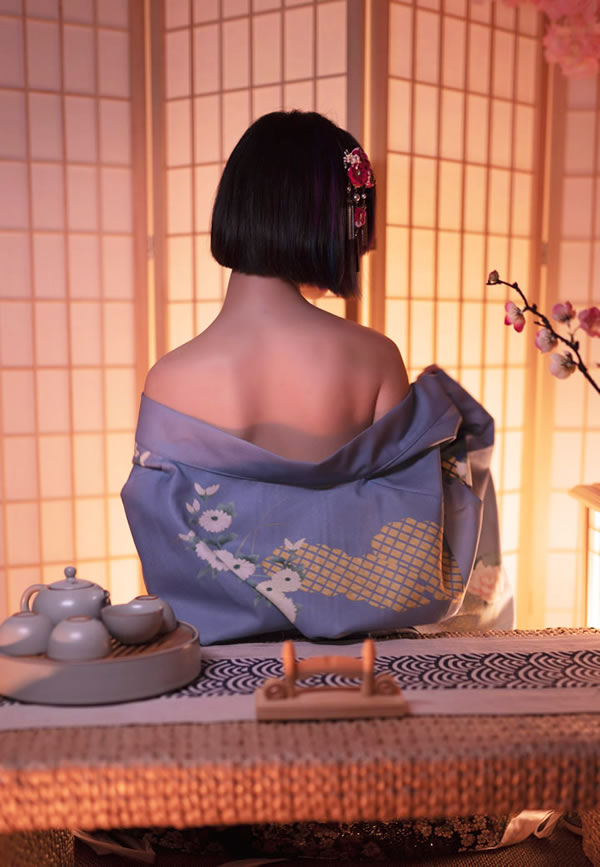 高质量福利姬@筝晕崽 NO.014 樱之诱惑