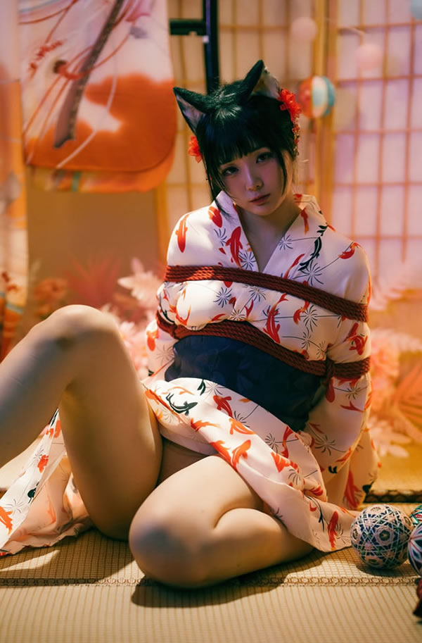 福利姬落落Raku推特私拍尺度散图合集