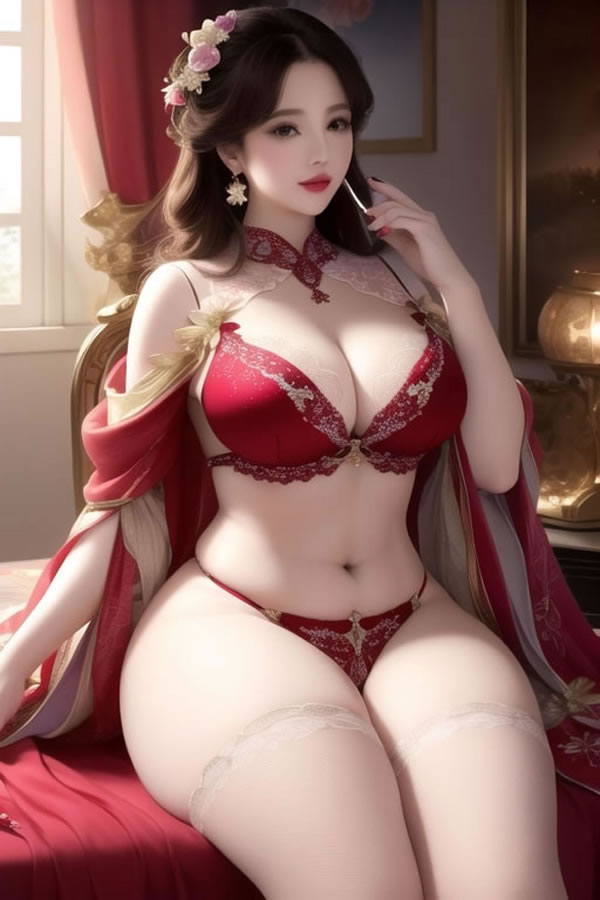 极其惊人的AI爆乳娘福利图让人鼻血飞飒