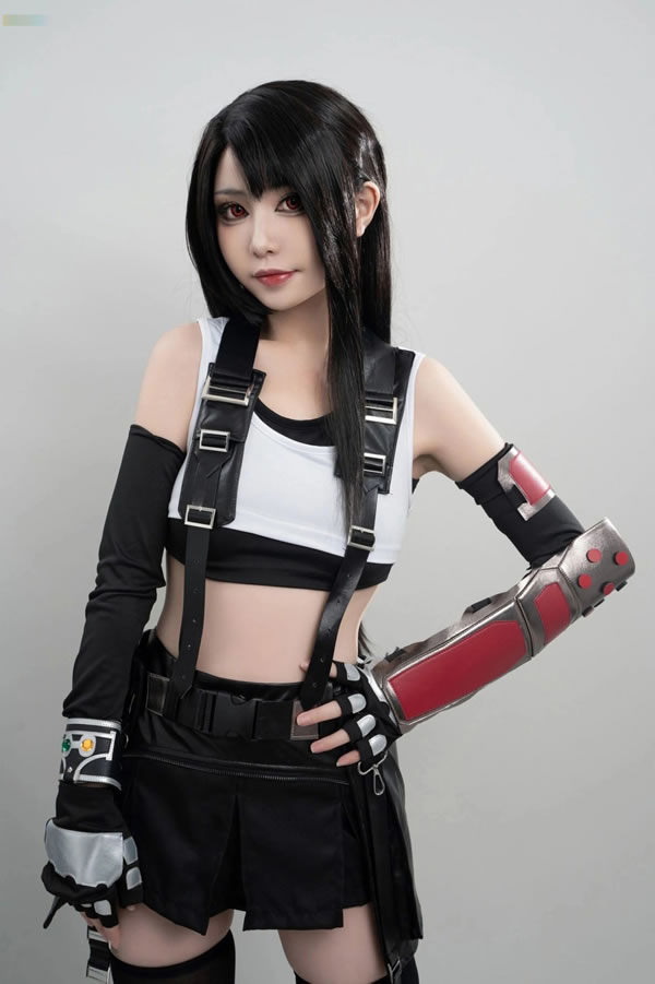 爆机少女喵小吉–最终幻想7蒂法