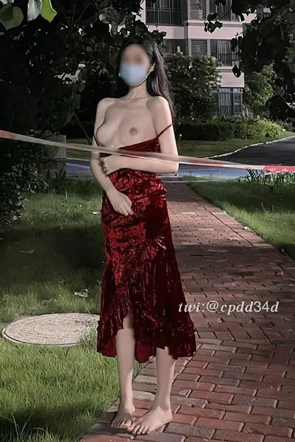 推特美女@cpdd34d性感的模特身材一级棒2