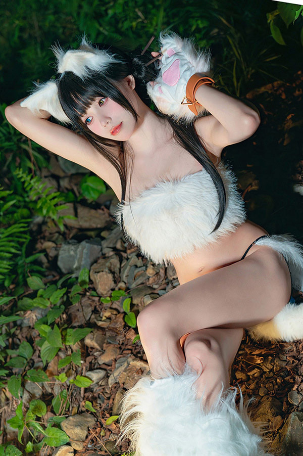 黏黏团子兔咬一口兔娘 狐灵+LIKEY