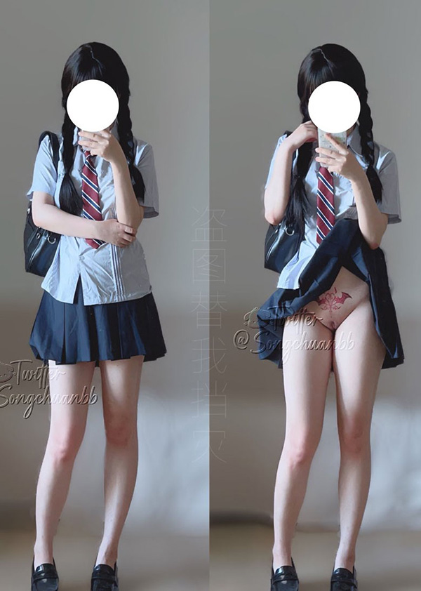 推特美女@汌全方位露出展现人体福利