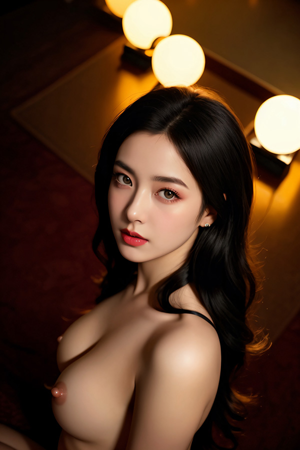 极品美女自画中来AI硬科技美女真假难分2