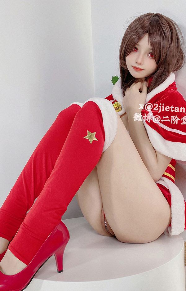 网红美女二阶堂宅绘子 圣诞