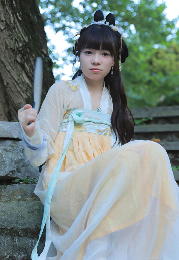 福利姬晓晓可可爱 凉亭汉服无圣光图集2