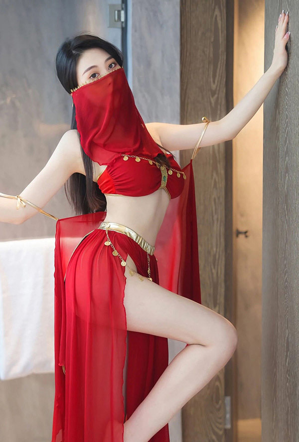 秀人新晋女神清妙红艳舞娘的诱惑