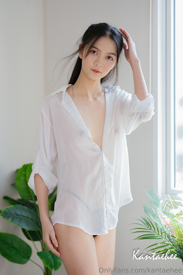 摄影师Kantaehee出品白衬衫美女的清晨