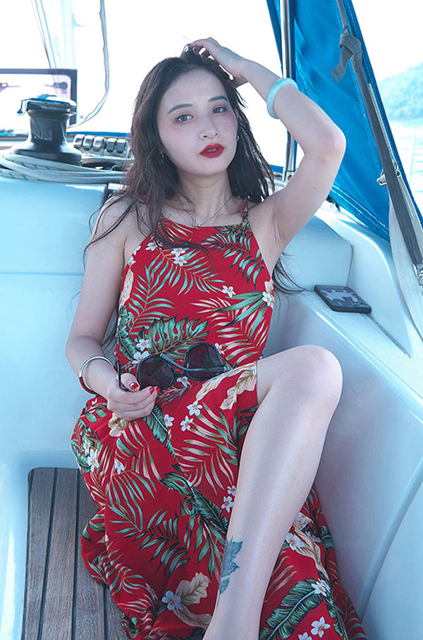 希威社美女茂木希子普吉岛露出尺度旅拍4