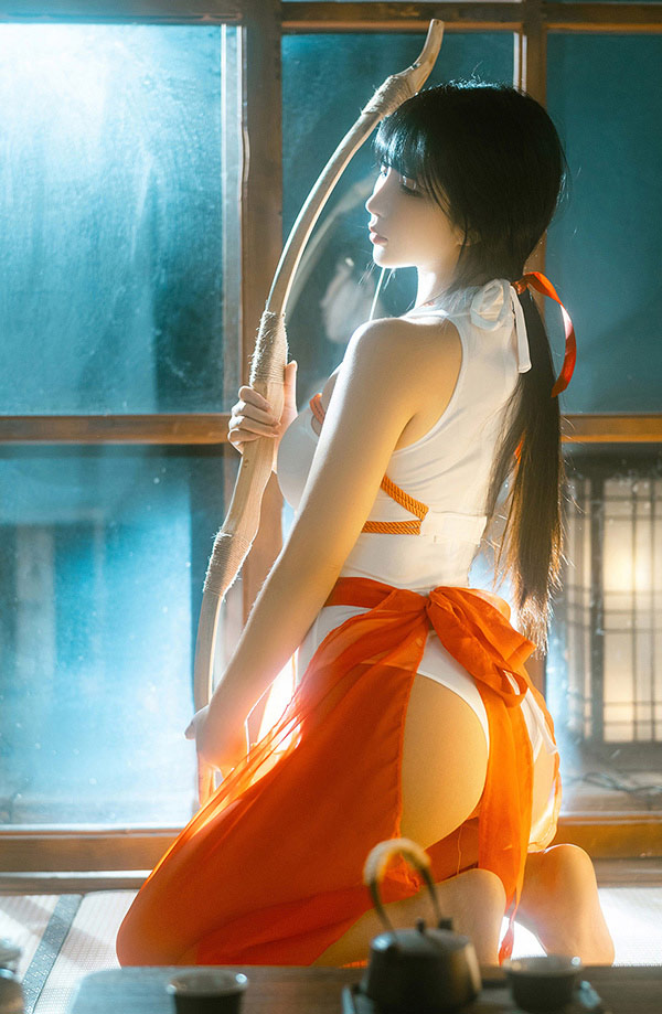 甜美小姐姐桜井宁宁 绳艺巫女 未麻