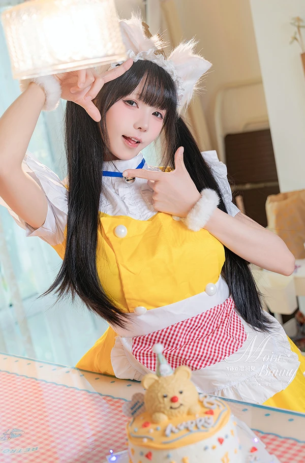 咬一口兔娘Yiko湿润兔 兔子味蛋糕