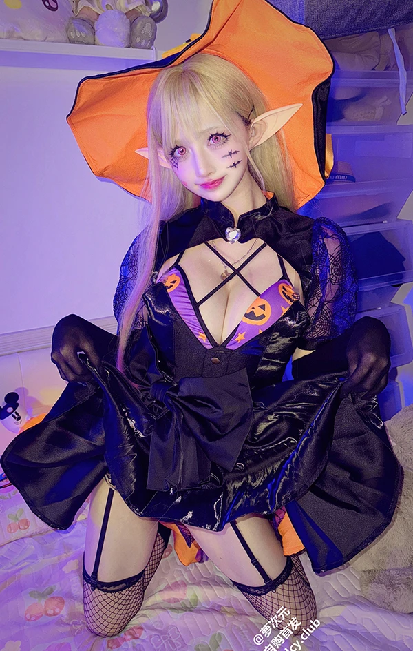 巨乳福利姬冲田凛花Rinka 万圣节Halloween