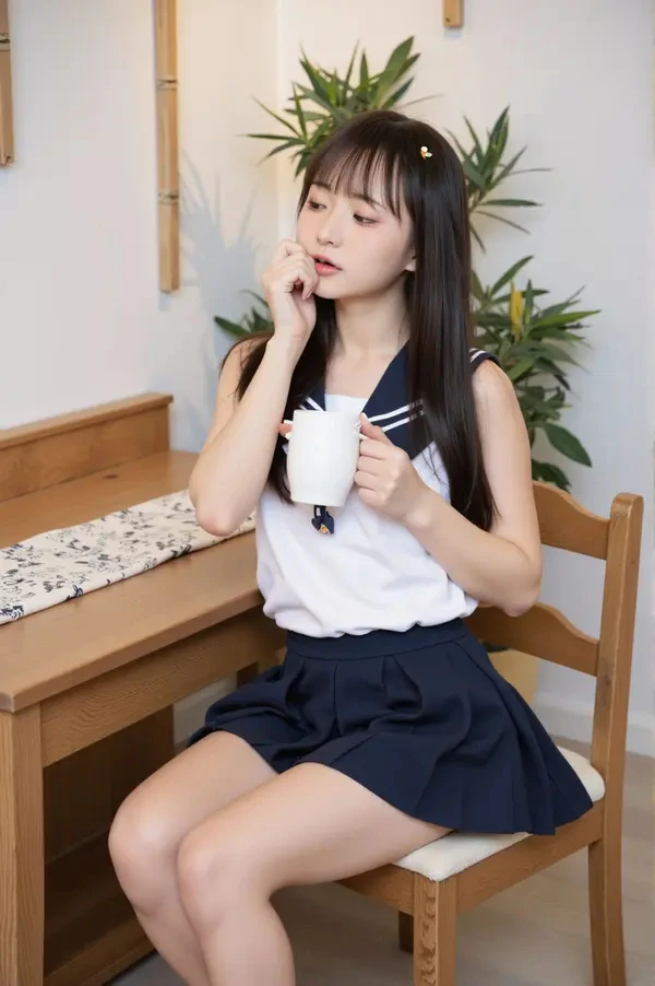 AI魔法秀粉嫩女神喵小吉重温美妙无圣光图集4